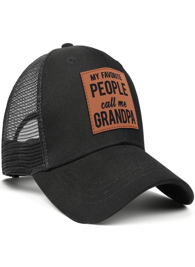 Supload Papa Hat Best Grandpa Gifts from Grandkids Fathers Day Christmas Birthday Gifts for Papa My Favorite People Call Me Papa Cap - Image 3